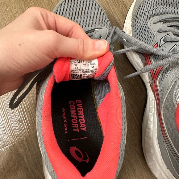 WOMENS ASICS RUNNING SHOE - GEL CONTEND 6 - Picture 10 of 10